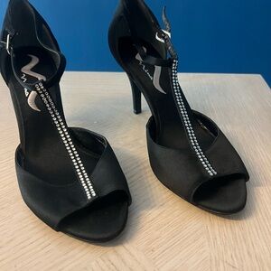 Nina Rhinestone Heels- 8.5